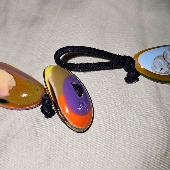 Jackie Brazil Multi Colored Resin Necklace - Picture 3 of 7